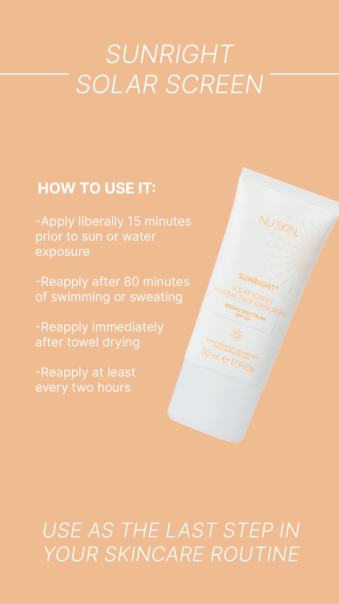 🇺🇸 Sunright® Solar Screen: Kid-Friendly, Eco-Conscious SPF50+ Sunscreen for Every Family