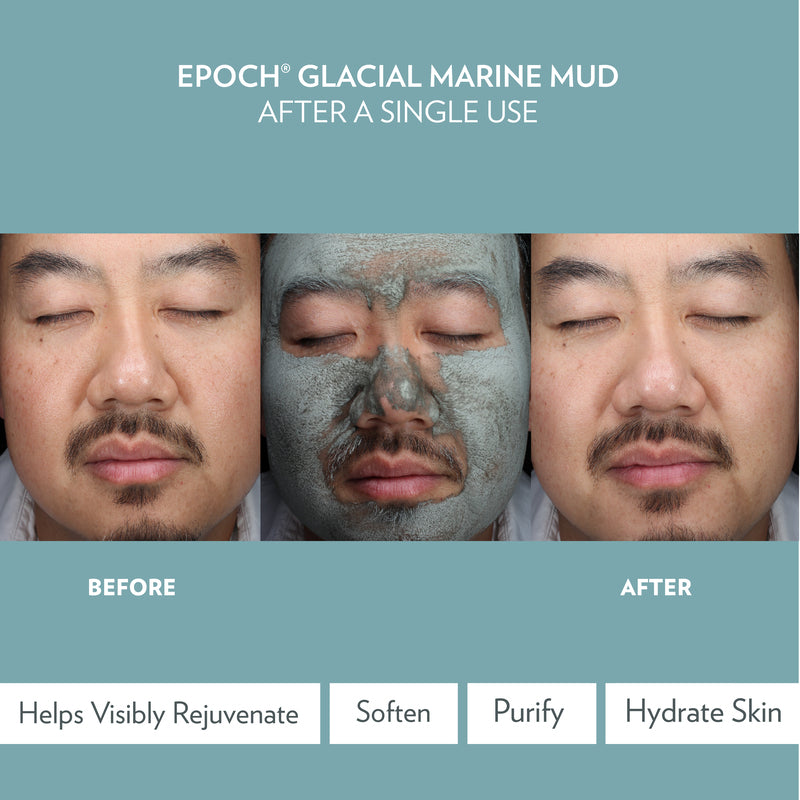 Epoch® Glacial Marine MudBuy Epoch® Glacial Marine Mud
* Discount will apply at checkout.
This skin renewing estuary treasure helps exfoliate dead skin cells, remove skin contaminants, anEpoch® Glacial Marine Mud