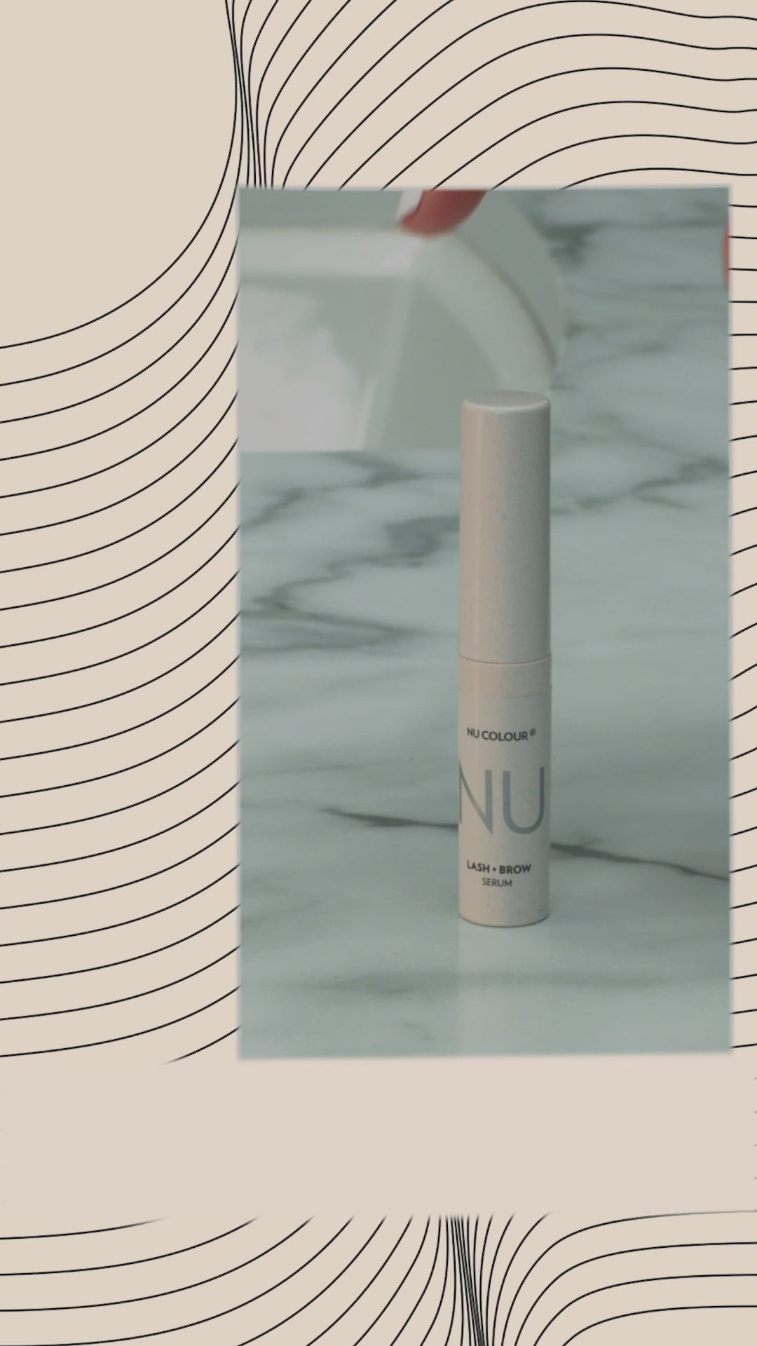 NU COLOUR® LASH + BROW SERUM + how to use