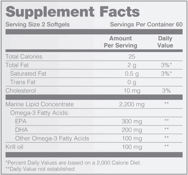 Marine Omega - OMEGA-3 SUPPLEMENT WITH KRILL OIL - nustylemom