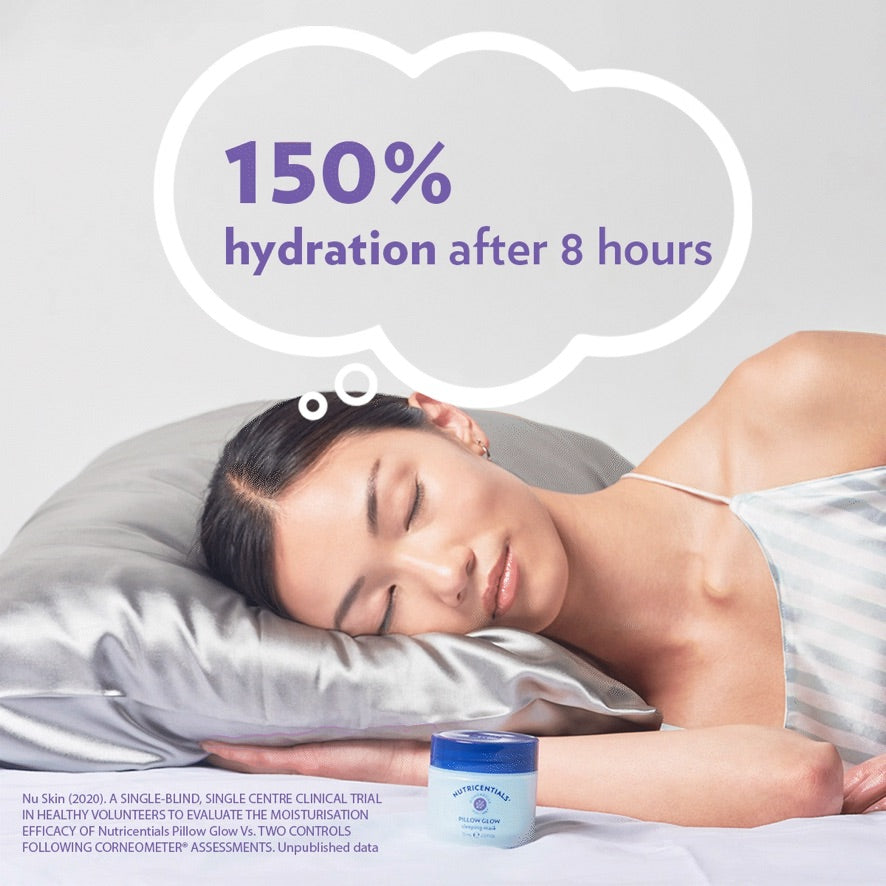 Nutricentials® Pillow GlowBuy Nutricentials® Pillow Glow
* Discount will apply at checkout. 
Pillow Glow Sleeping Mask is a moisture-recharging gel-cream mask that delivers an intense rush ofNutricentials® Pillow Glow