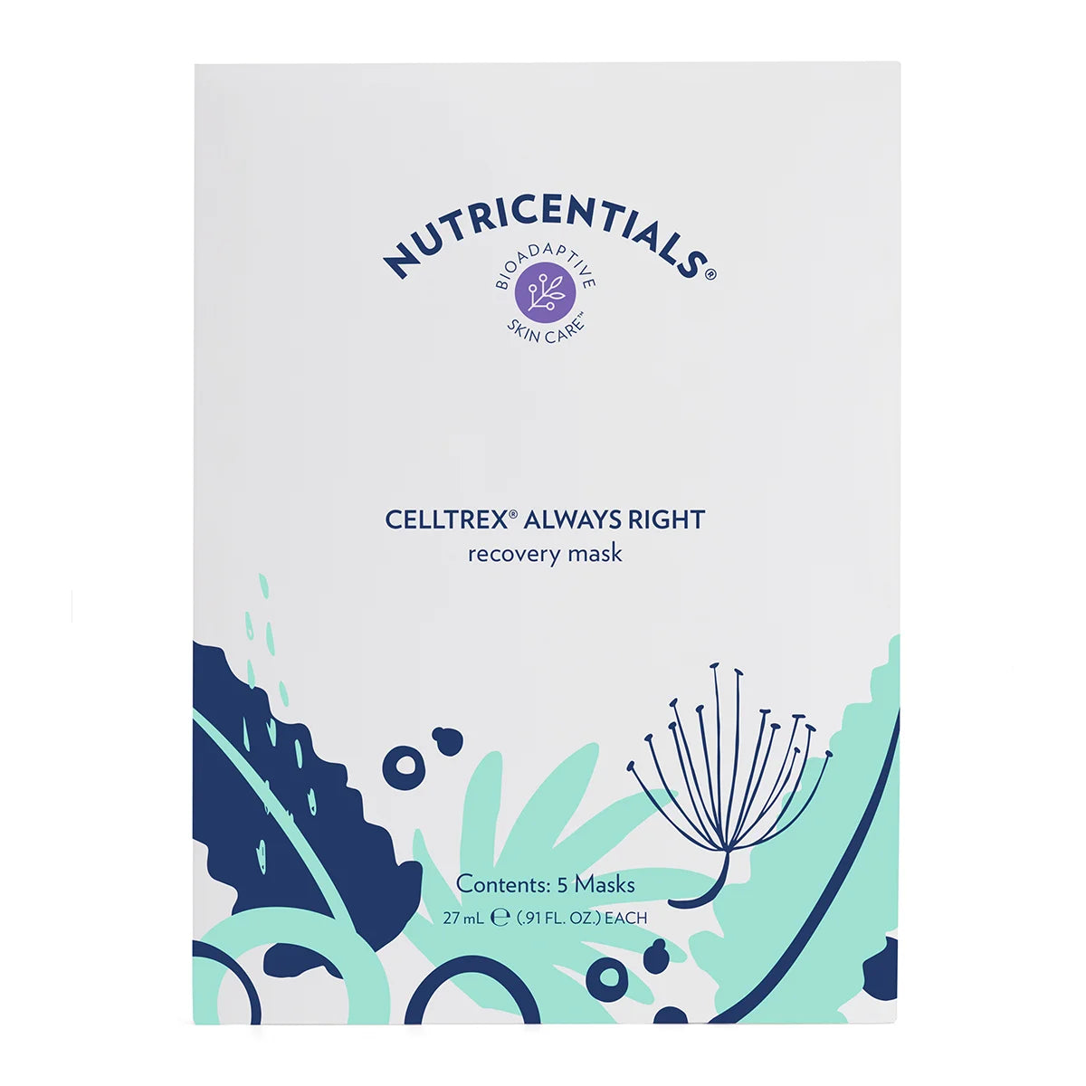 Nutricentials Bioadaptive Skin Care™ CelltrexBuy Celltrex Always Right Recovery Mask
* Discount will apply at checkout. 
Give your skin the relaxation and recharge it craves with Celltrex Always Right Recovery Nutricentials Bioadaptive Skin Care™ Celltrex Always Right Recovery Ma