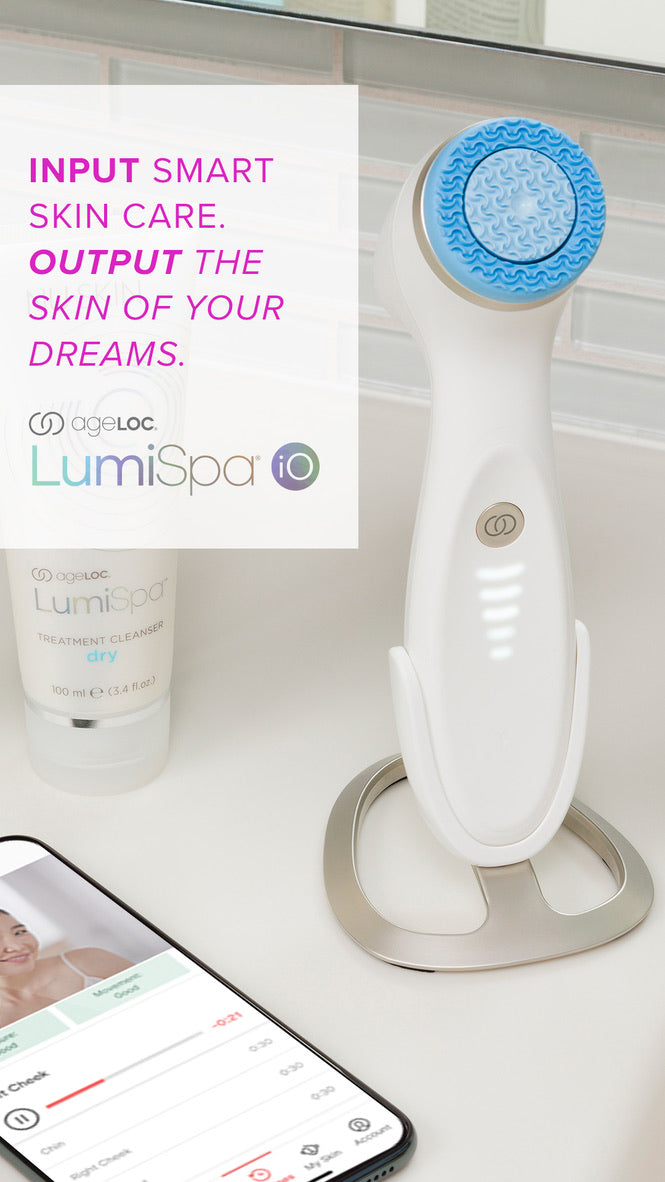 ageLOC LumiSpa® iO Rose Gold – nustylemom